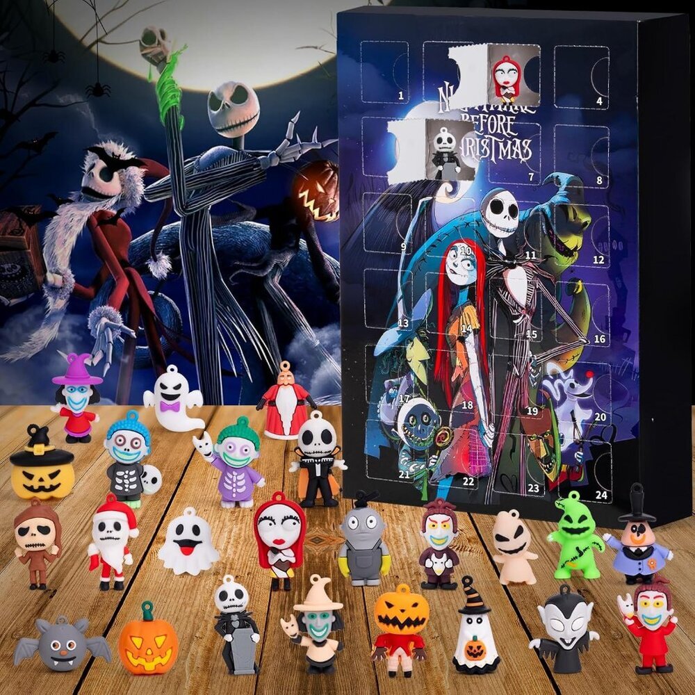 Halloween Advent Calendar 2025,Nightmare Be Christmas Calendars,Halloween Countd